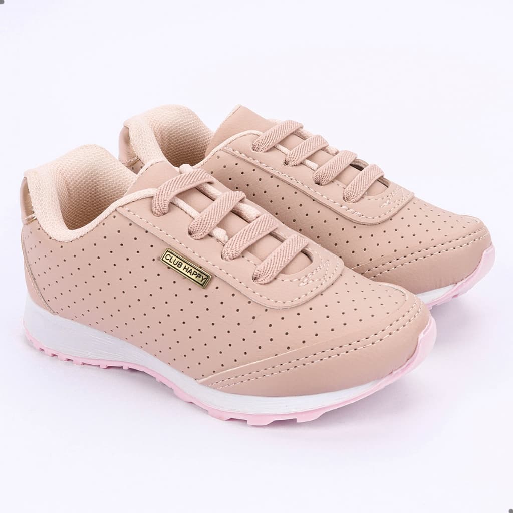 Tenis Infantil Menina Feminino Sapato Infantil Menina Escolar Volta As Aulas Club Happy