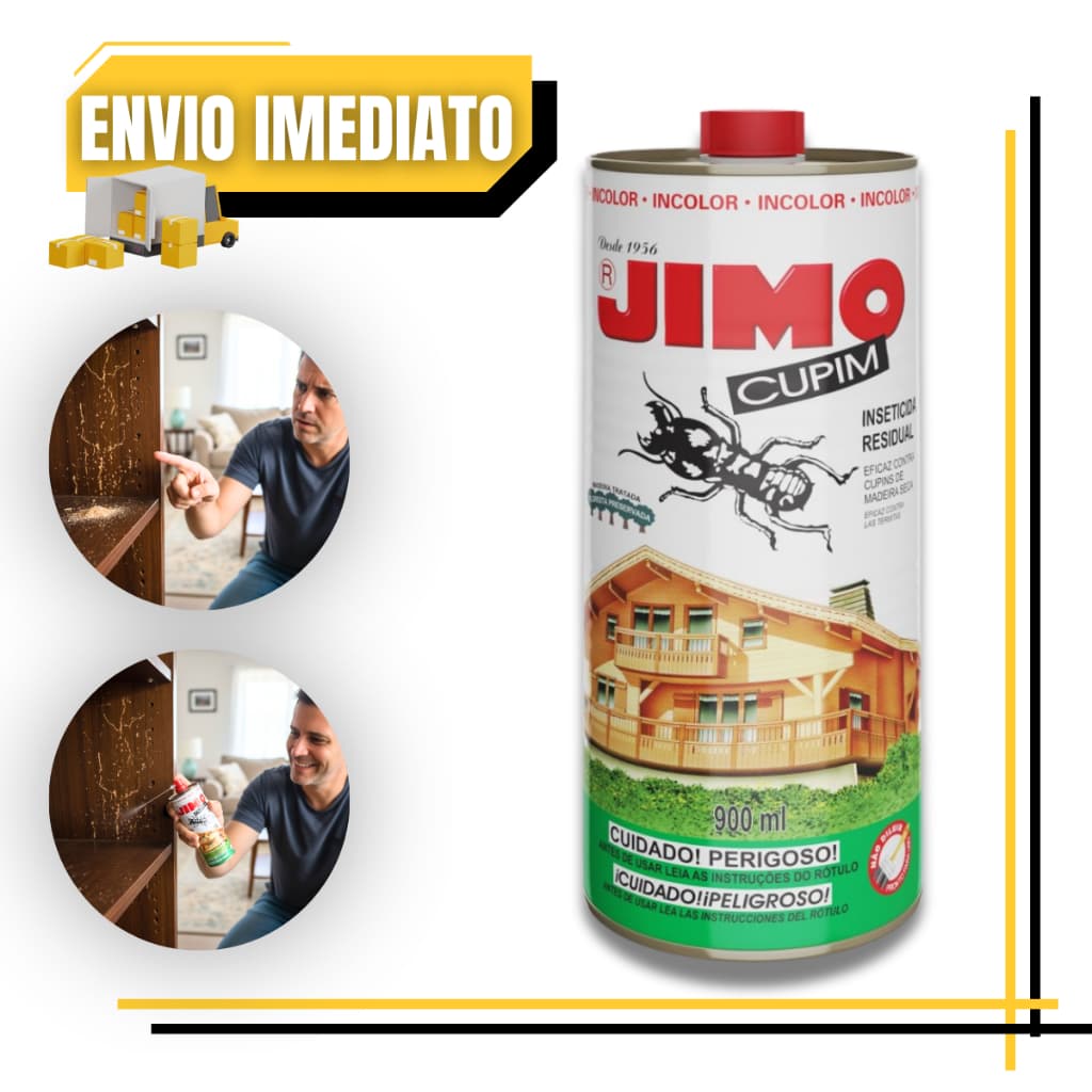 Jimo Cupim 900ml – Tratamento e Proteção de Madeira | e Reformas