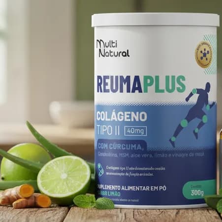 Colageno Tipo 2 Premium - Reuma Plus Pote 300g - Multi Natural