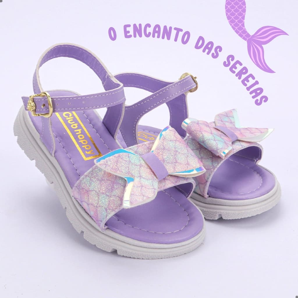 Sandalia Infantil Menina Sandalia De Menina Sereia Sandalia Menina Infantil Sandália Infantil
