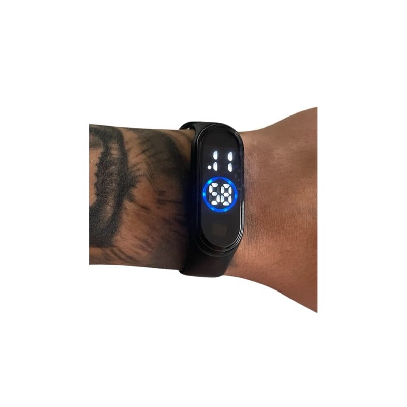 Relógio Digital Esportivo Unissex M4 LED smart watch a Prova D'água