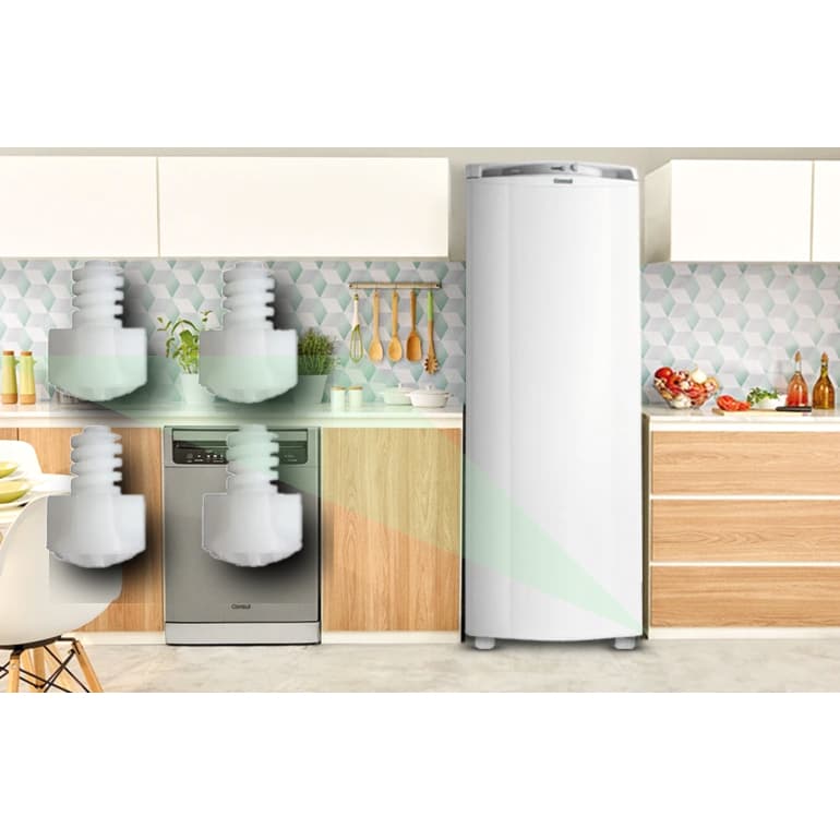 4 Pés Parafuso Geladeira E Freezer Consul Brastemp 326040775