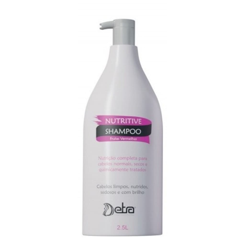 Shampoo Hidratante  Nutritivo  Frutas Vermelhas 2,5 l- Detra Hair Cosmetics