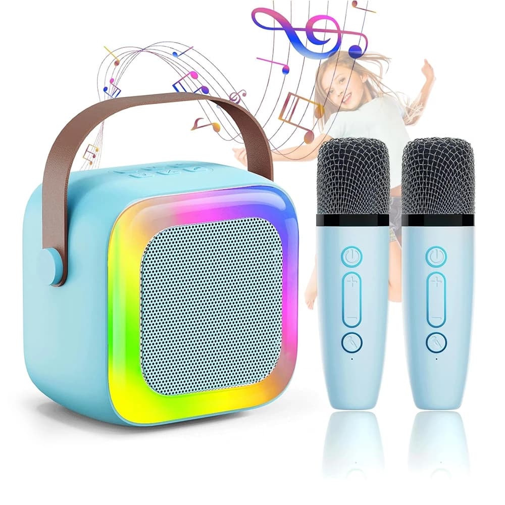Microfone portátil Bluetooth All-in-One K Canção Áudio Casa Crianças ao ar livre Mini Áudio Bluetooth P8