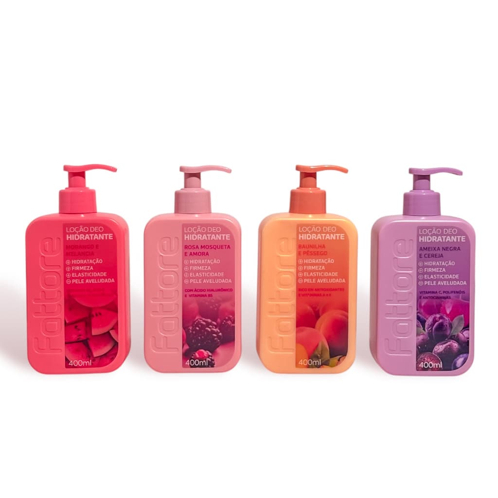 Loção Deo Hidratante Fattore 400ml – Hidrata, Protege e Perfuma
