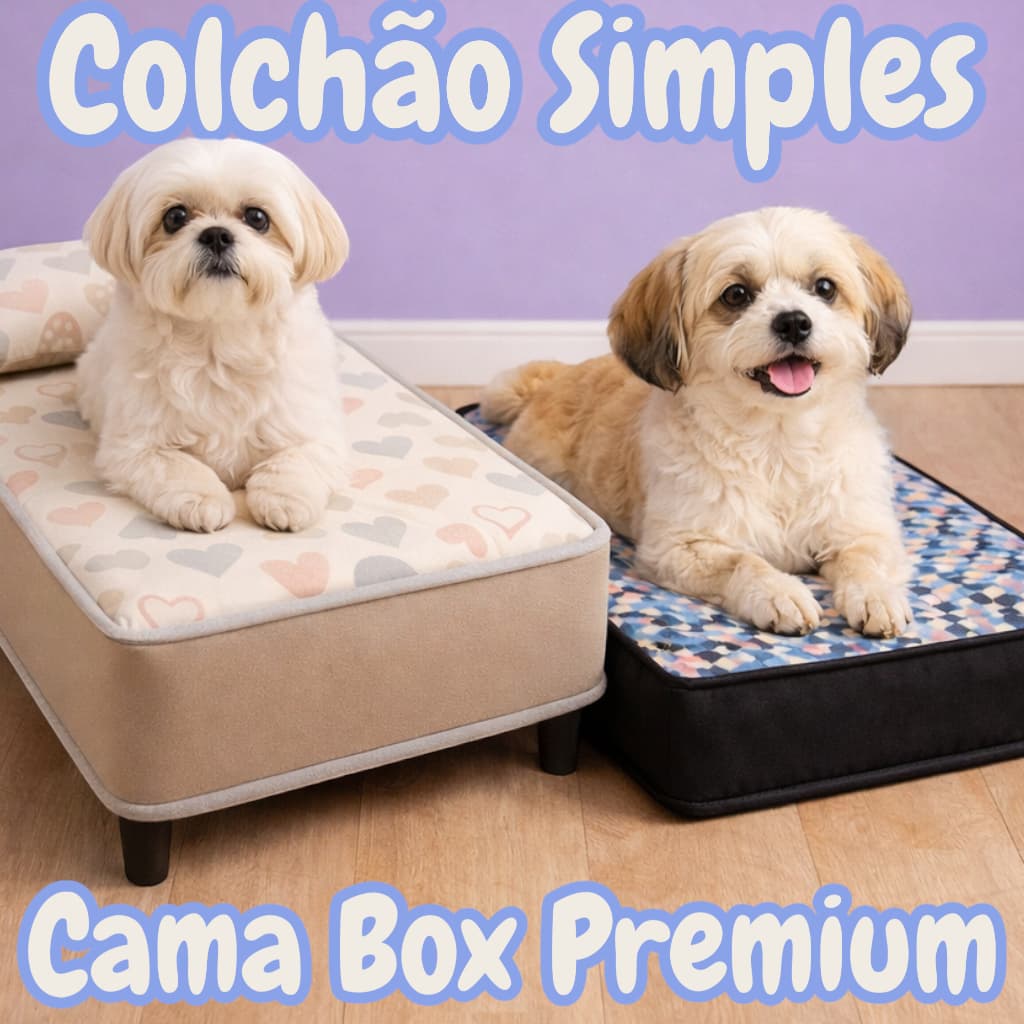 Cama para Cachorro Ortopédica Impermeável | Caminha Pet Grande Conforto – Suporte até 100kg