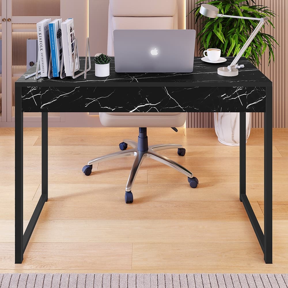 Mesa Escrivaninha Home Pés de Ferro Estudo e Escritório Home Office Plus