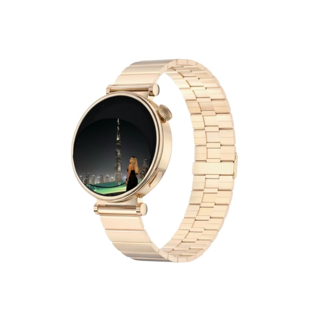 Smartwatch Flora Resistente a Agua Conectividade Bluetooth GPS Funções Esportivas para Atividades