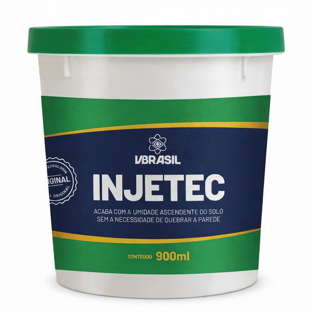 Injetec VBrasil 900ml | Bloqueador de Umidade do Solo e Parede