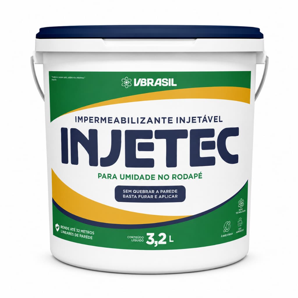 Injetec Impermeabilizante VBrasil 3,2Litros