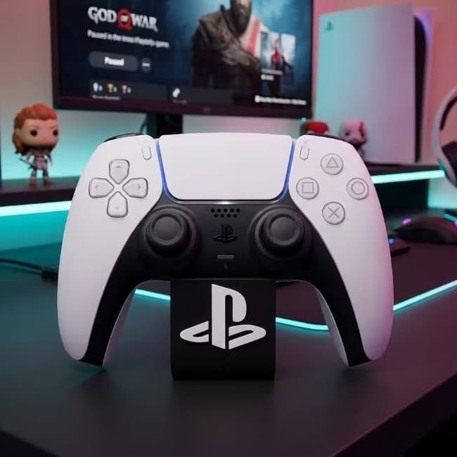 Suporte Controle PS5 DualSense Base Organizador para 1 Controle PlayStation 5 (Modelo 1)