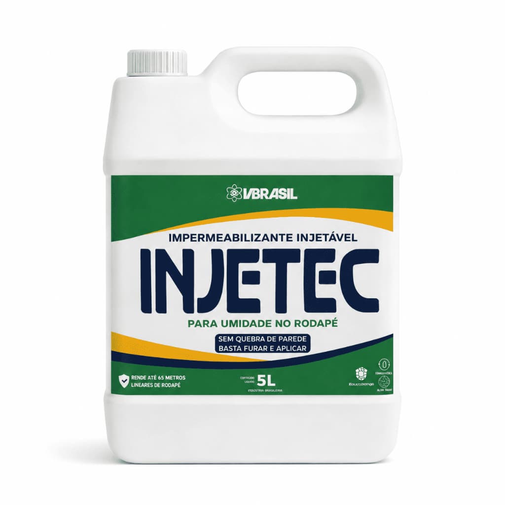 Injetec VBrasil 5L - Bloqueador De Umidade Do Solo - Incolor