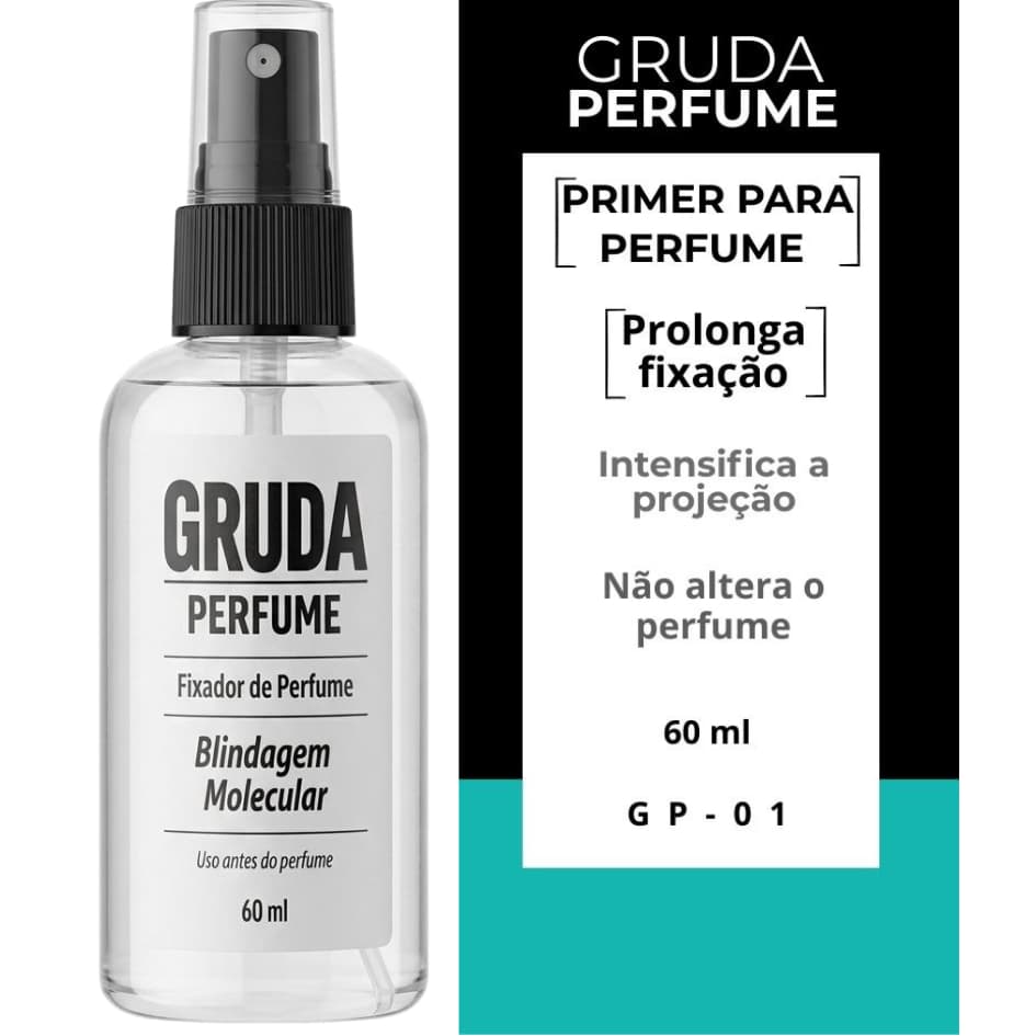 FIXADOR DE PERFUME GRUDA PERFUME - USO ANTES DO PERFUME 60ML