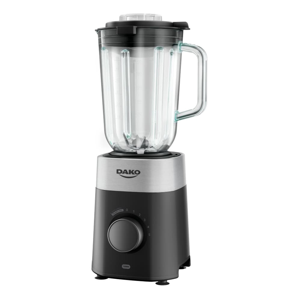 Liquidificador Dako 1200W Super Potente Jarra Vidro 2L 127V