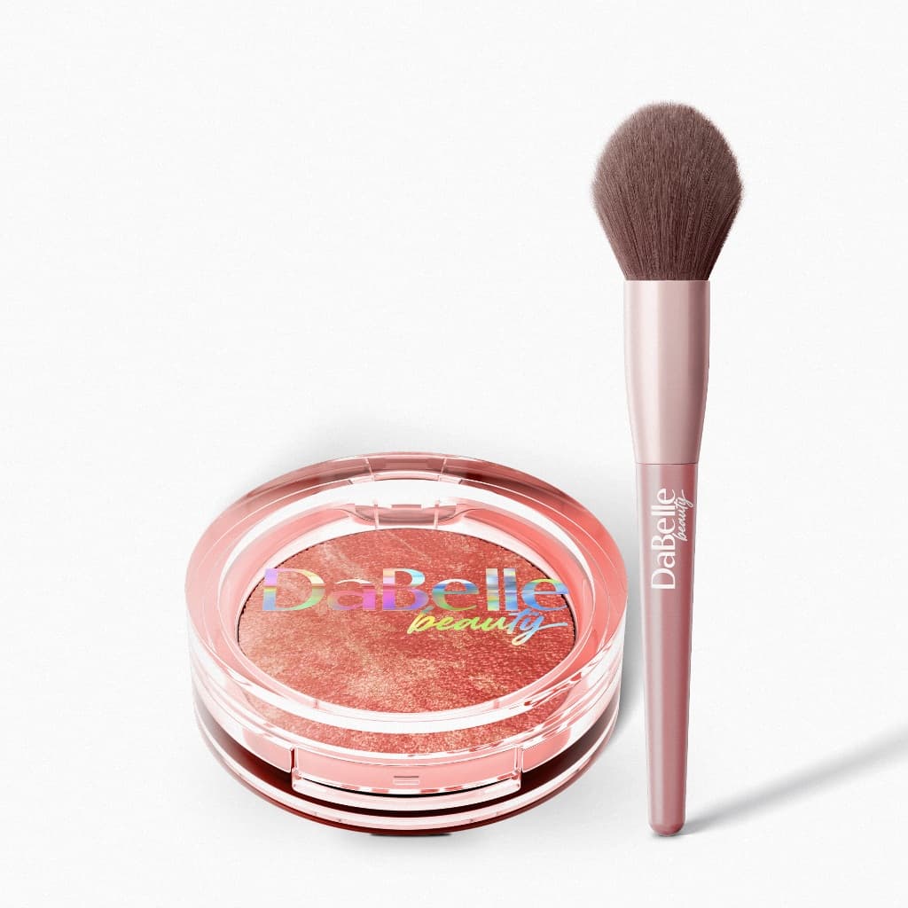 Kit Blush + Pincel - Dabelle Beauty