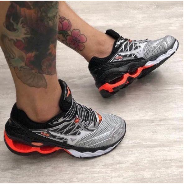 Tênis Masculino Esportivo Leve e Confortável para Academia e Corrida