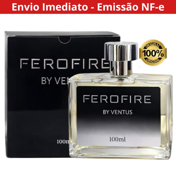 Ferofire Perfume Masculino 100ml Nova Fragrância By Ventus