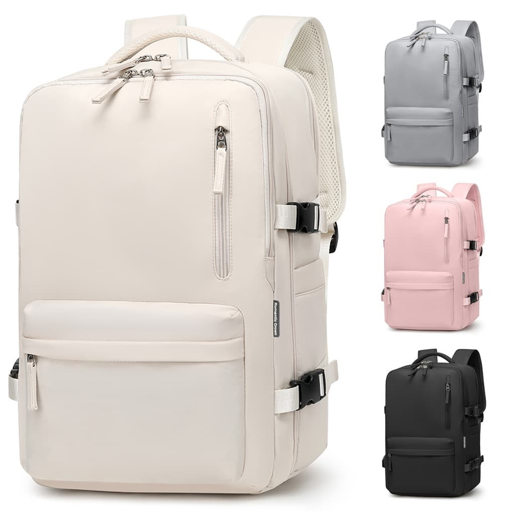 Mochila Viagem Feminina Masculinas Multifuncional Reforçada Impermeável Expansível Mochila Notebook