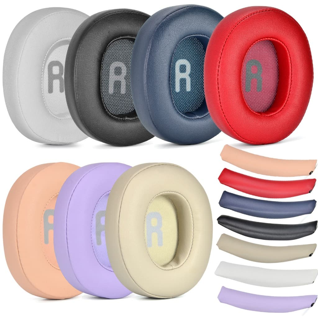Almofadas Ovais Para Fones De Ouvido , Espuma Fone JBL Tune 700 (700BT)/710 (710BT)/720/750/760/770