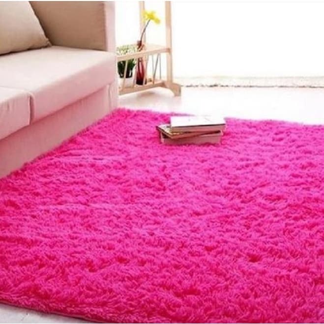 Tapete Grande Para Sala Grande Felpudo ( Peludo)  Macio  2,00 m X 1,40 m