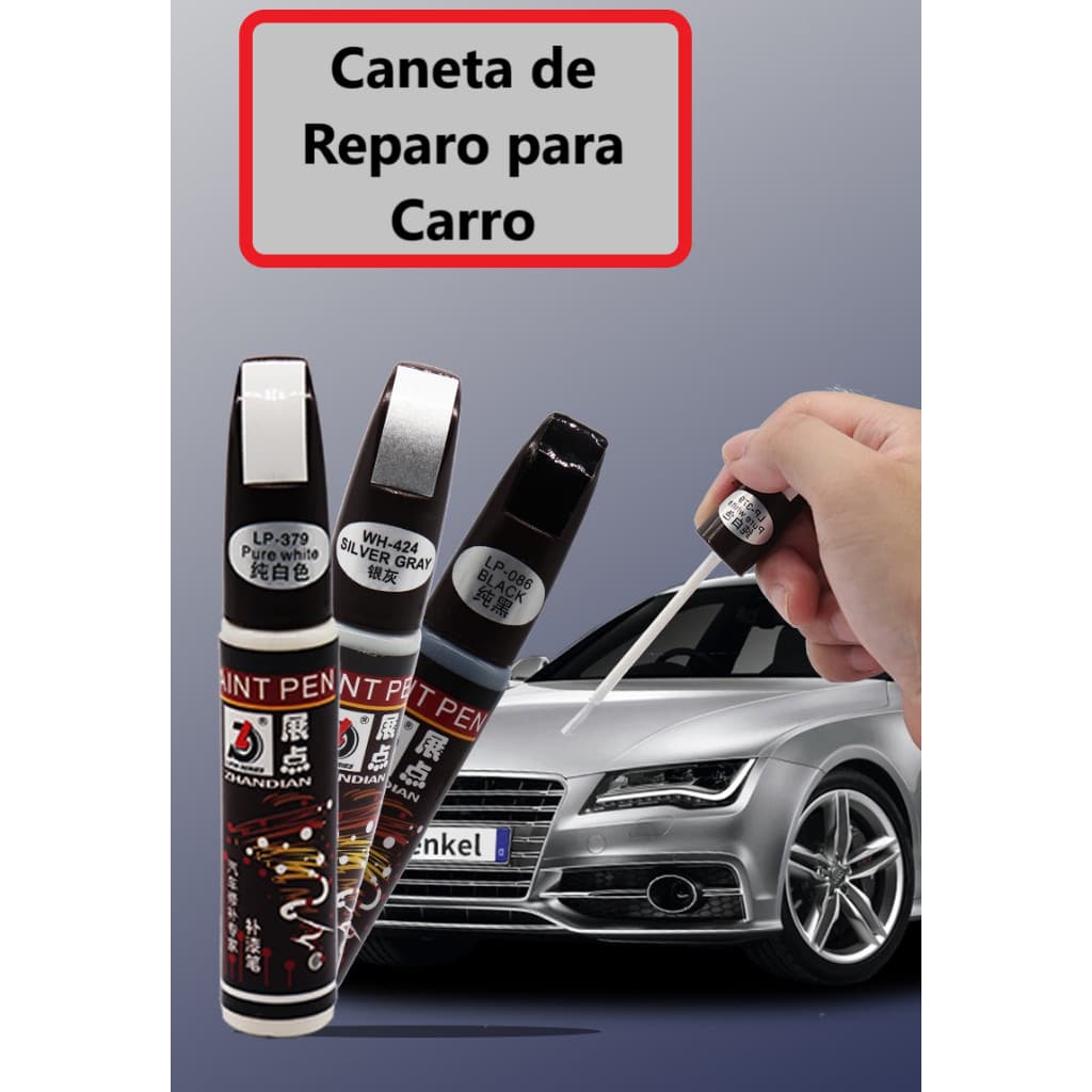 Caneta De Reparo De Pintura De Carro À Prova D'água Transparente Removedor De Arranhões Cores Variadas