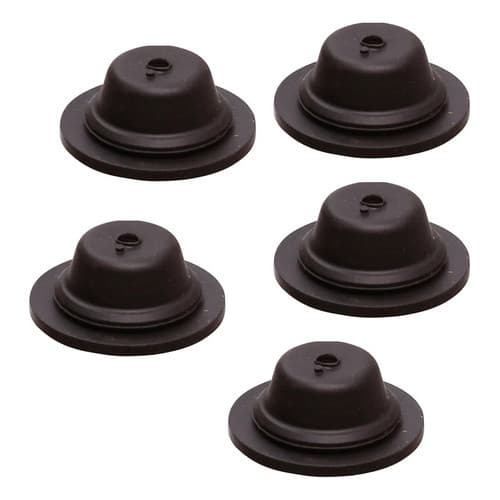 5 Vedação Borracha Do Botão Registro Fogão Brastemp Consul