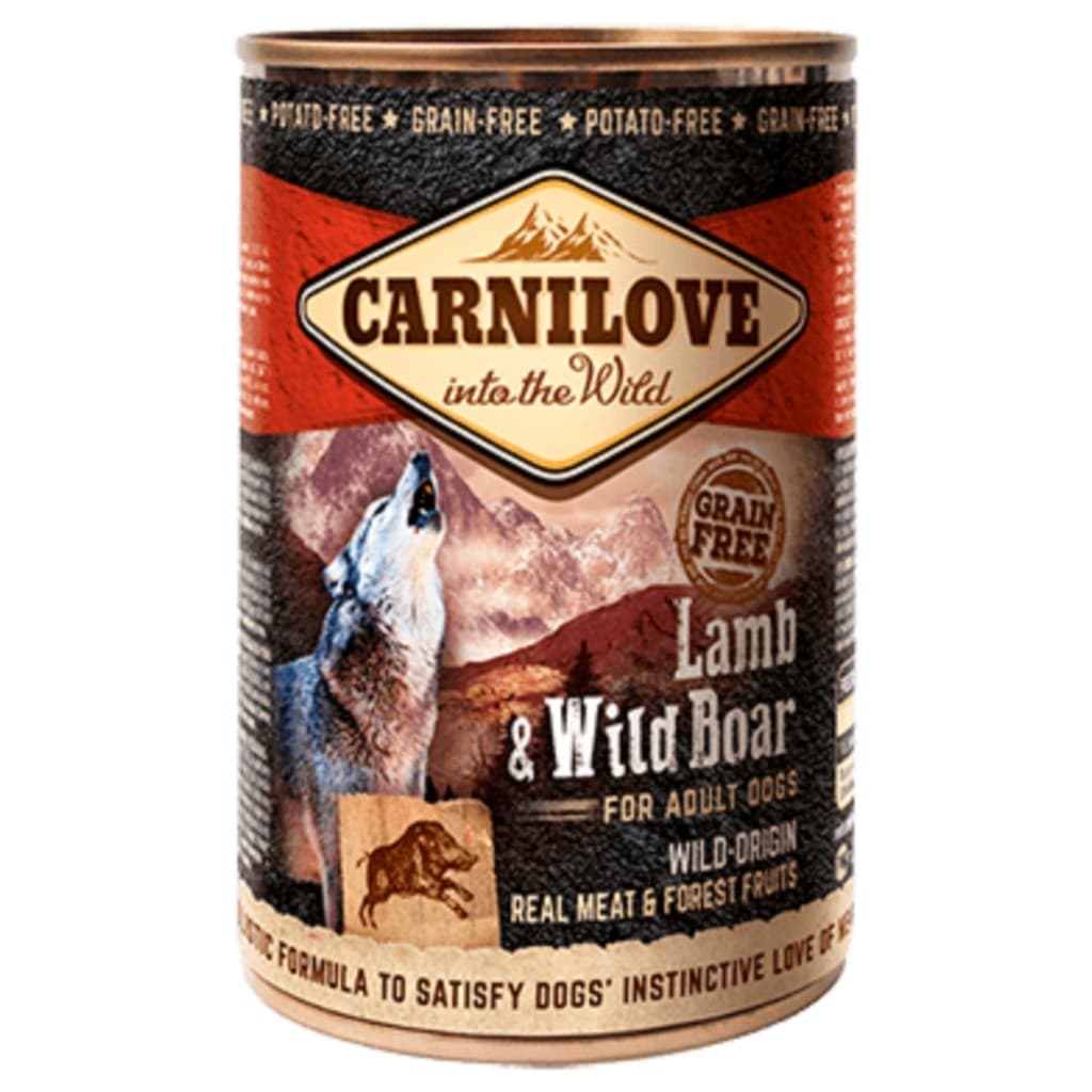 Carnilove Patê Premium Carne Selvagem Cordeiro e Javali Para Caes