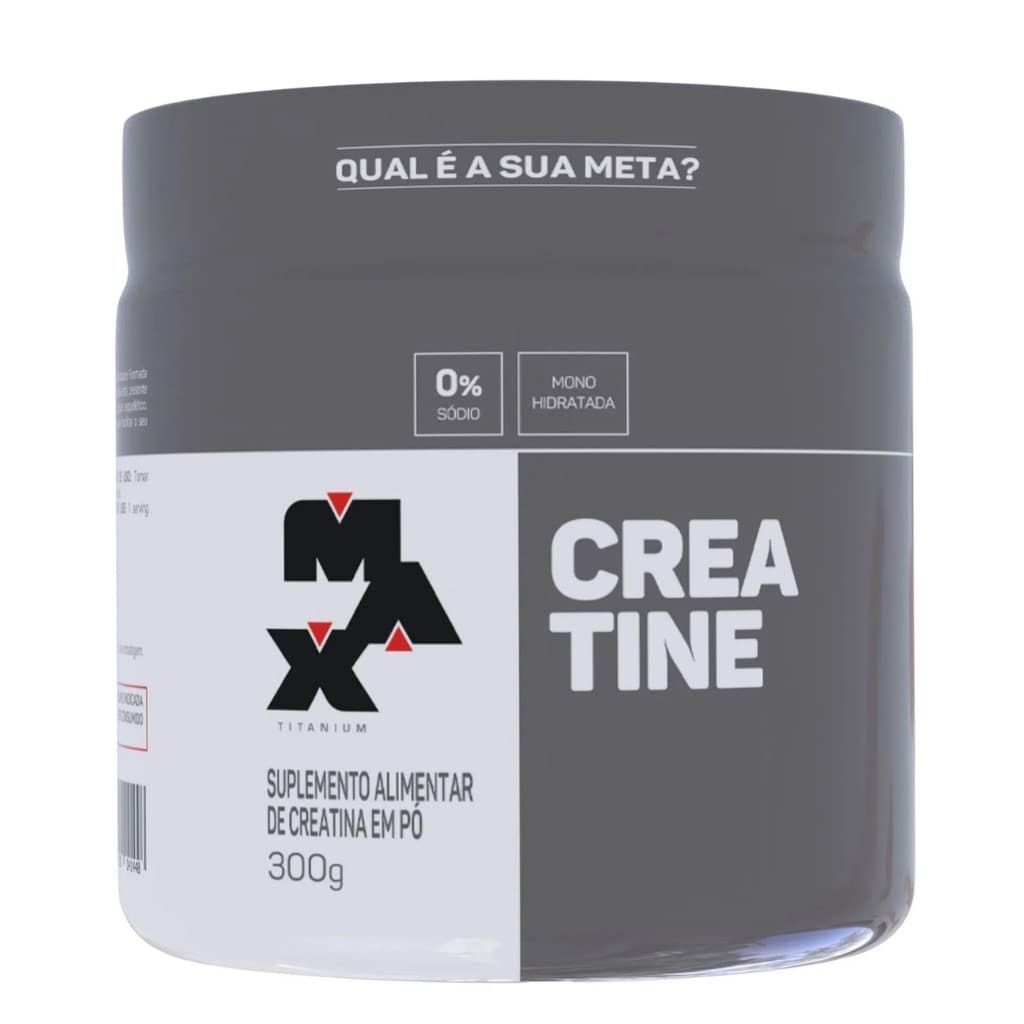 Creatina Pote 300 Gr Max Titanium