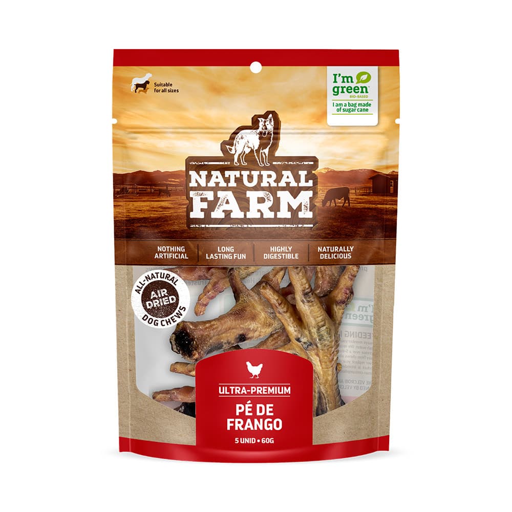 Pacote Pé de Frango C/5un Natural Farm