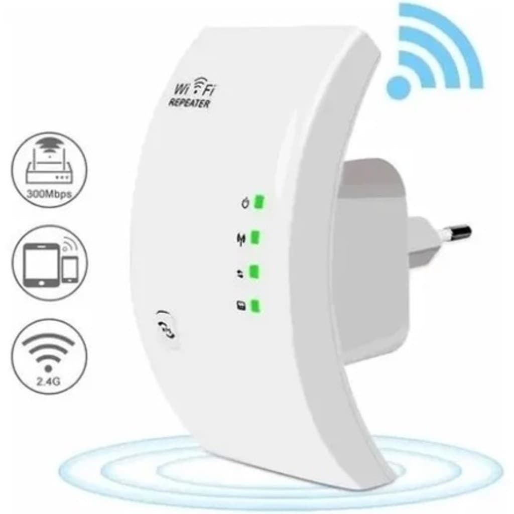 Roteador Repetidor Wireless-n Sinal Wifi Repeater 300mbps