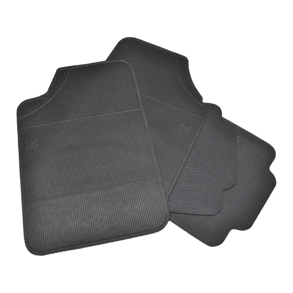 Conjunto tapete de Carro Borracha Automotivo 4 Peças - Modelo Universal