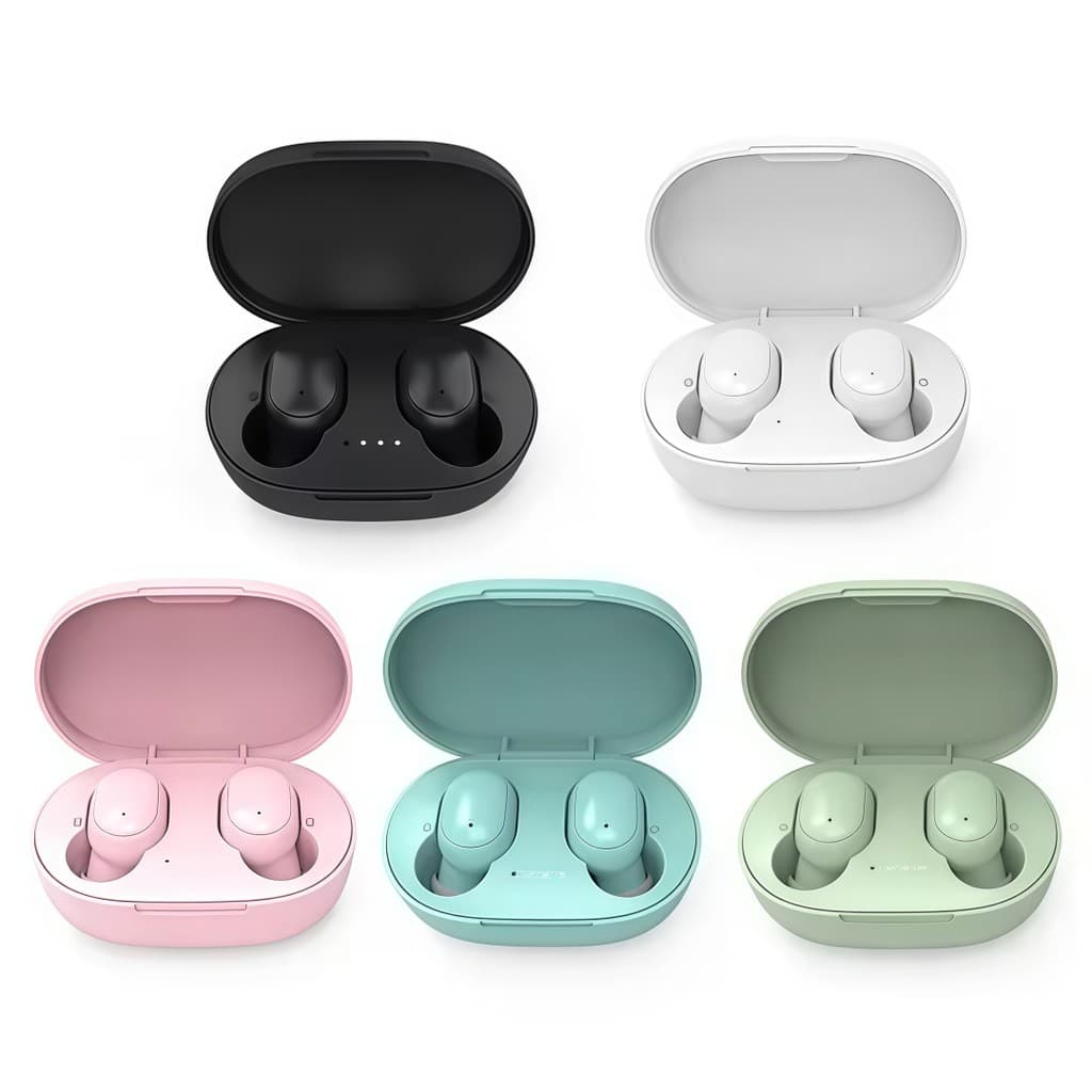 A6S Fone Sem Fio Bluetooth Intra Auricular com Microfone e Estojo Portátil