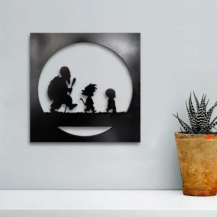 Luminária Led Abajur Geek Tema Dragon Ball