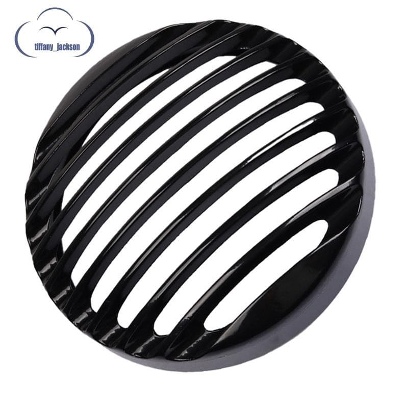 Acessórios De Moto Para Ajuste XL883 XL1200/Softtail Grade Preta Farol Capa
