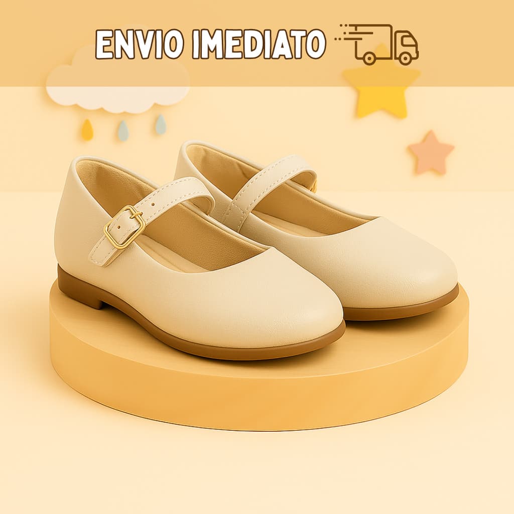 Sapatilha Infantil Menina Fosco Fivela Super Confortavel Leve Envio Imediato