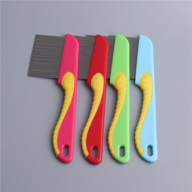 Pente Fino Anti Pulgas Tira Pulgas Carrapatos Remelas Remove Pelos Mortos Cachorro Gato Pet LR-0171