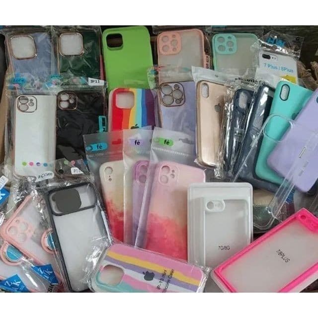 Kit Lote 50 Capas Capinhas Para Smartphones, Variadas Modelos Diversos -Promoção -QUALIDADE ALTA