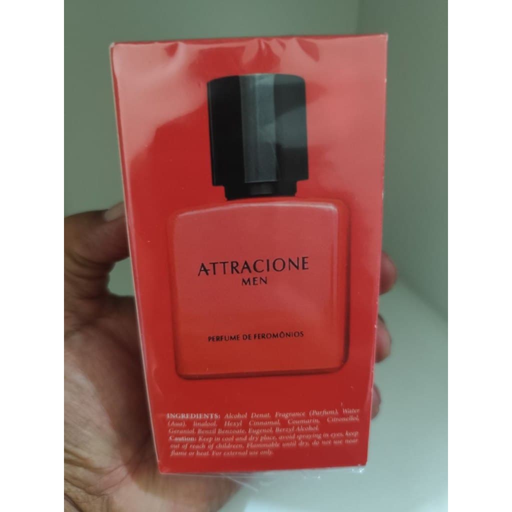 Perfume Atracione Men Perfume Masculino com Feromônios Ativados Envio Imediato