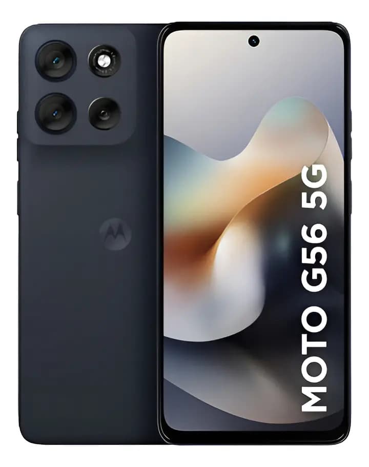 Smartphone Motorola Moto G56 5g 256gb 24gb 8gb Ram+16gb 50mp Grafite
