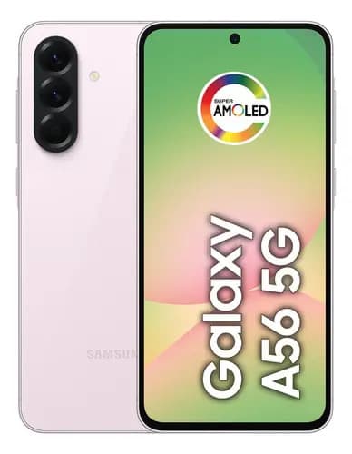 Célula rosa Samsung A56 12 Gb Ram 256 Gb 5g 6,7 polegadas