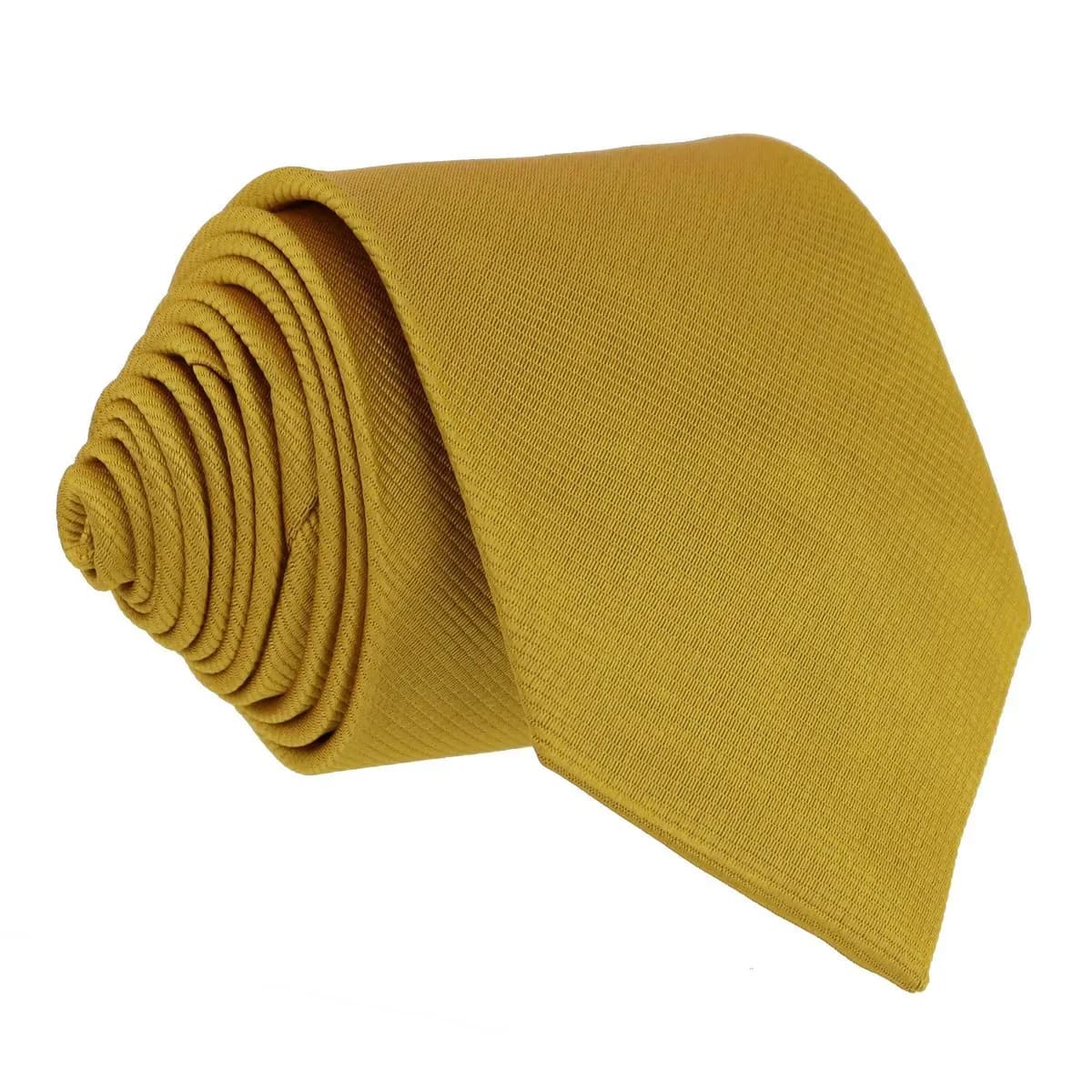 Gravata Masculina Premium Tradicional Padrinhos Casamento Noivos Semi Slim Várias Cores Dourado