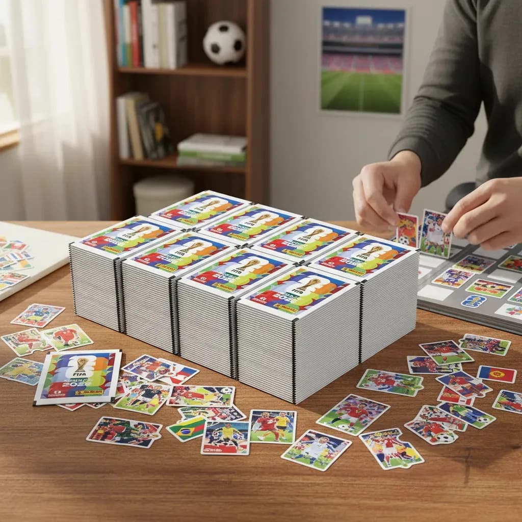 700 Figurinhas Panini Copa Do Mundo FIFA 2026 Kit 100 Envelopes